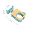 WOFASHPURET 1Pc No Drilling Hairdryer Rack Rotatable Bathroom Storage Holder for Home Hotel Stable Blow Dryer Stand Premium Hair Care Organizer Space Saving for Tidy view 2