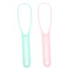 SHERCHPRY 2pcs Tongue Scraper Set for Adults and Boys and Girls Essential Tongue Cleaning Tool Removes Bad Breath and Coating Stainless Steel Easy to Use for Daily Oral Care view 1