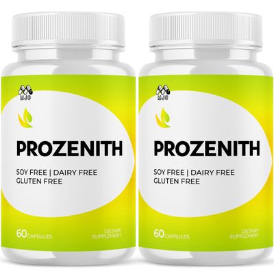 (2 Pack) Prozenith Capsules, Official Prozenith Supplement with All Natural Ingredients, Pro Zenith Advanced Formula Wellness Support Pills Maximum Strength Vitamin for Men and Women (120 Capsules)