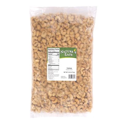 Nature's Eats Cashew Roasted Salted 5lb