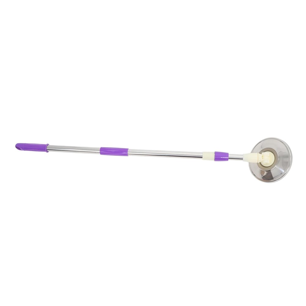 GOOHOCHY Mop Handle Reinforced Rotating Mop Pole for Efficient Floor Cleaning Telescopic Design Purple Durable Replacement Accessory for Household Use