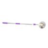 GOOHOCHY Mop Handle Reinforced Rotating Mop Pole for Efficient Floor Cleaning Telescopic Design Purple Durable Replacement Accessory for Household Use view 1