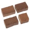 Amosfun Red Chips for Home Brewing Random Shape Oak Cubes Enhance Flavor Aroma for Wine Making Rustic Design Wood Supplies view 1