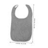 HAKIDZEL Adult Bib for Eating Adjustable Protector for Seniors Stain Resistant Clothing Bib for Elderly Care Comfortable Dining and Men Easy to Clean view 2