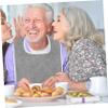HAKIDZEL Adult Bib for Eating Adjustable Protector for Seniors Stain Resistant Clothing Bib for Elderly Care Comfortable Dining and Men Easy to Clean view 4