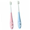 Mikinona Kids Toothbrush Set 2Pcs for 3-6-9 Years Soft Bristle Oral Care Toothbrushes for Toddlers Fun Animal Designs Suction Cup for Easy Handling view 1