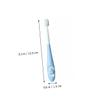 Mikinona Kids Toothbrush Set 2Pcs for 3-6-9 Years Soft Bristle Oral Care Toothbrushes for Toddlers Fun Animal Designs Suction Cup for Easy Handling view 3
