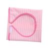 KESYOO Stripe Adult Bib Double Layer Mealtime Protector for Elderly Disabled Machine Washable Pink for Messy Meals Clothing Protection view 1