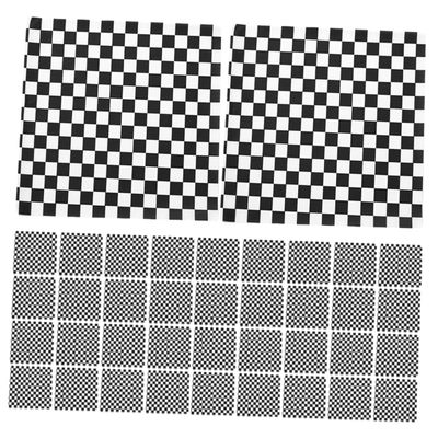 Cabilock 100Pcs Racing Theme Wax Paper Sheets Grease Resistant Food Wrapping Paper for Sandwiches Burgers Baking Parties and Events for Birthdays and Weddings