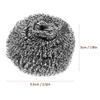 FRCOLOR 12Pcs Steel Wire Scrubbers for Kitchen Cleaning Durable Scouring Pads for Pots and Dishes Decontamination Tool for Home and Restaurant Use view 2