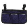 LRXIYODE Multi Functional Wheelchair Side Bag Capacity Storage Pouch for Wheelchairs Armrest Organizer for Transport Wheelchairs and Walkers Easy Attachment Fit view 1