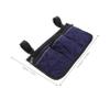 LRXIYODE Multi Functional Wheelchair Side Bag Capacity Storage Pouch for Wheelchairs Armrest Organizer for Transport Wheelchairs and Walkers Easy Attachment Fit view 2