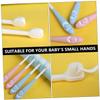 CALLARON 2Pcs Bristle Toothbrush for Oral Care for Ages Ergonomic Design with Cartoon Bristles for Gentle Cleaning view 3