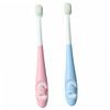 WOFASHPURET 2Pcs Toothbrush for Newborns Ergonomic Design Ultra Fine Bristles for Gentle Cleaning Cartoon Star Style for Boys view 1