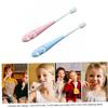 WOFASHPURET 2Pcs Toothbrush for Newborns Ergonomic Design Ultra Fine Bristles for Gentle Cleaning Cartoon Star Style for Boys view 3