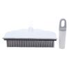 2 in 1 Floor Brush with Stiff and Water Scraper, Portable Scrub Brush for Bathroom, Kitchen Sink, Multifunctional Cleaning Tool view 3