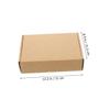 Veemoon 15-Piece Kraft Paper Folding Storage Box Set Lids for Wrapping Packaging and Organizing for Festivals Birthdays and Present Storage view 2