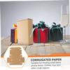 Veemoon 15-Piece Kraft Paper Folding Storage Box Set Lids for Wrapping Packaging and Organizing for Festivals Birthdays and Present Storage view 4