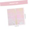 SAFIGLE 10Sheets Iridescent Cellophane Wrapping Paper for Flowers Versatile Wrapping Cellophane for DIY Crafts Special Occasions view 2