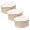 ABOOFAN 3Pcs Bakery Boxes with Lid Compact Cake Wrapping Boxes for Desserts Cookie and Candy Packing Supply for Parties and Events view 1