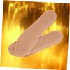 ORFOFE 2Pairs Self Heating Insoles Winter Warm Shoe Inserts for Feet Material Breathable No Power Needed for Frostbite Prevention view 3
