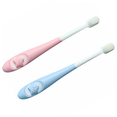 Beaupretty 2Pcs Toothbrush Newborn Tooth Cleaning Brush for Years Extra Soft Bristle Toothbrush for Healthy Teeth