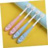 Beaupretty 2Pcs Toothbrush Newborn Tooth Cleaning Brush for Years Extra Soft Bristle Toothbrush for Healthy Teeth view 3