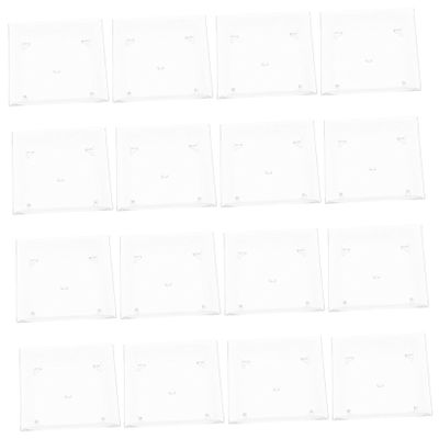 NOLITOY 25pcs Disposable Plastic Dessert Bowls Square Appetizer Holders for Party Serving Catering Events and Cake Displays