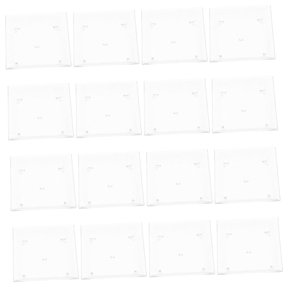NOLITOY 25pcs Disposable Plastic Dessert Bowls Square Appetizer Holders for Party Serving Catering Events and Cake Displays