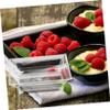 NOLITOY 25pcs Disposable Plastic Dessert Bowls Square Appetizer Holders for Party Serving Catering Events and Cake Displays view 3