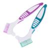 WOFASHPURET 2Pcs Double Sided Denture Brush for Braces and Dentures Durable Easy Clean Toothbrush for Home view 1