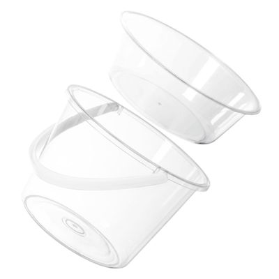 NOLITOY Portable Wash Basin Set Lid 2-Piece for Face Washing and Laundry Versatile Plastic Bucket for Bathroom and Outdoor Use Easy to Carry
