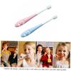 SHERCHPRY 2Pcs Toothbrush Soft Bristle Tooth Cleaning Brush for Durable Design with Cartoon Handles for Boys and Ages view 4
