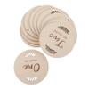 VANZACK 12Pcs Wooden Milestone Cards for Growth Commemorative Keepsakes for Parents Capture Precious Moments for Social Media view 1