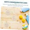 VANZACK 12Pcs Wooden Milestone Cards for Growth Commemorative Keepsakes for Parents Capture Precious Moments for Social Media view 2