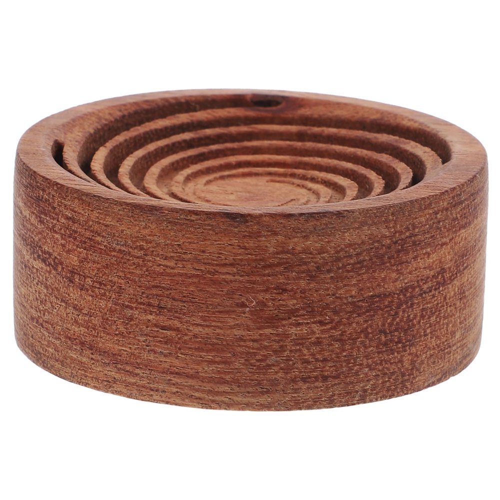 Mobestech Car Aromatherapy Wood Essential Oil Diffuser Design for Home Office and Shop Use and Smooth Round Decorative Diffuser
