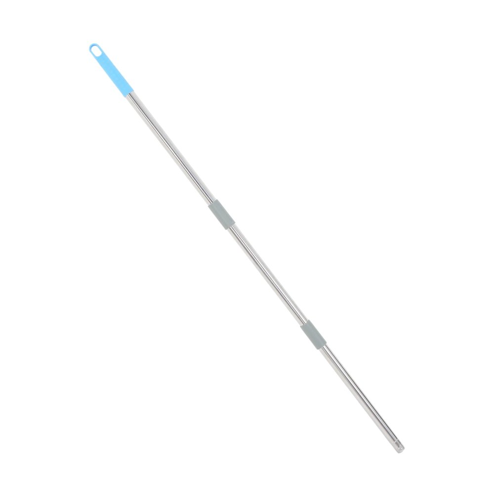 FOMIYES 1.2M Stainless Steel Mop Handle Replacement Section Mop Pole for Home Commercial Floor Cleaning Long Versatile Broom Handle for Various Cleaning Tools
