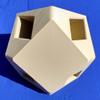 The Equilateral 2x2 Pyramid Apex Connector Piece view 4