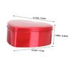 BCOATH 10pcs Heart Shaped Red Metal Tins with Lids Versatile Candy Storage Box for Weddings Valentine Day and Special Celebrations Durable Tinplate for Treats and Treasures view 2