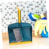 VALICLUD 1Set Broom and Dustpan Small Hand Broom and Dustpan for Efficient Cleaning for Kitchen Tables and Cars Durable and Easy to Store Cleaning Supplies view 4