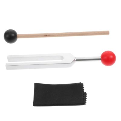 1Set Musical Tuning Forks Healing Tools for Chakra Instrument with Hammer Cleaning Cloth for Sound Therapy and Energy Work