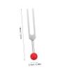 1Set Musical Tuning Forks Healing Tools for Chakra Instrument with Hammer Cleaning Cloth for Sound Therapy and Energy Work view 2