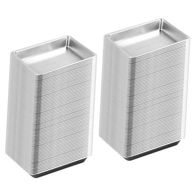 VICASKY 200pcs Disposable Soy Sauce Dish Set Rectangular Dipping Bowls for Sushi Condiments and Appetizers Versatile Ramekins for Entertaining and Serving