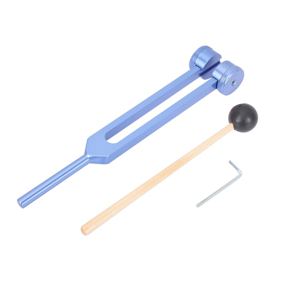 AKOOSY 1Set Aluminum Alloy Tuning Fork for Ear Cleaning and Nerve Sensory Testing Lightweight and Portable Tool for Health and Wellness