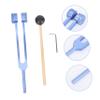 AKOOSY 1Set Aluminum Alloy Tuning Fork for Ear Cleaning and Nerve Sensory Testing Lightweight and Portable Tool for Health and Wellness view 3