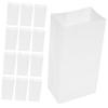 Zerodeko 100Pcs Kraft Paper Bags for Baking Toast Packaging Bags with Bottom Design Easy to Use Food Storage Bags for Goods view 1