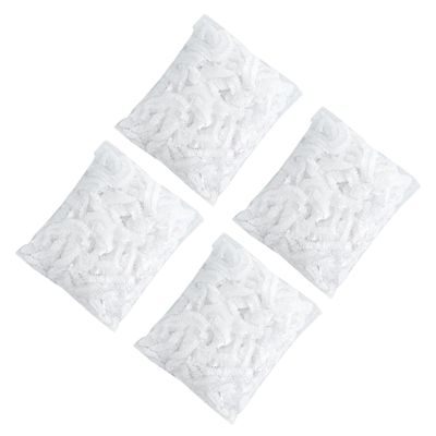 ABOOFAN 400PCS Disposable Food Covers Elastic Plastic Wrap Bowl Covers for Food Preservation Dust Protection and Kitchen Use for Picnics Parties and Meal Prep