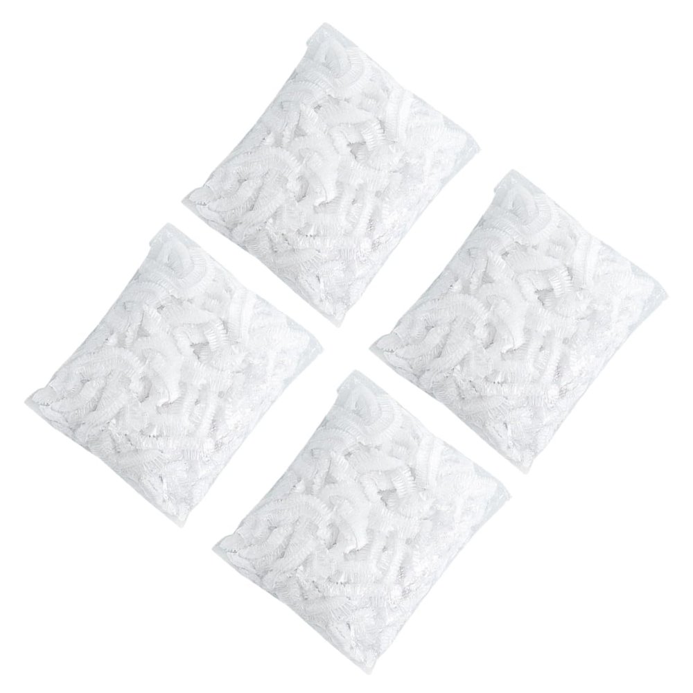 ABOOFAN 400PCS Disposable Food Covers Elastic Plastic Wrap Bowl Covers for Food Preservation Dust Protection and Kitchen Use for Picnics Parties and Meal Prep