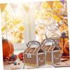 WEKAMOS 8Pcs Pirate Treasure Box Candy Boxes Texture Halloween Paper Boxes for Party Favors for Storing Sweets Treats and Showers and Halloween view 3