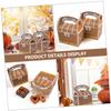 WEKAMOS 8Pcs Pirate Treasure Box Candy Boxes Texture Halloween Paper Boxes for Party Favors for Storing Sweets Treats and Showers and Halloween view 4